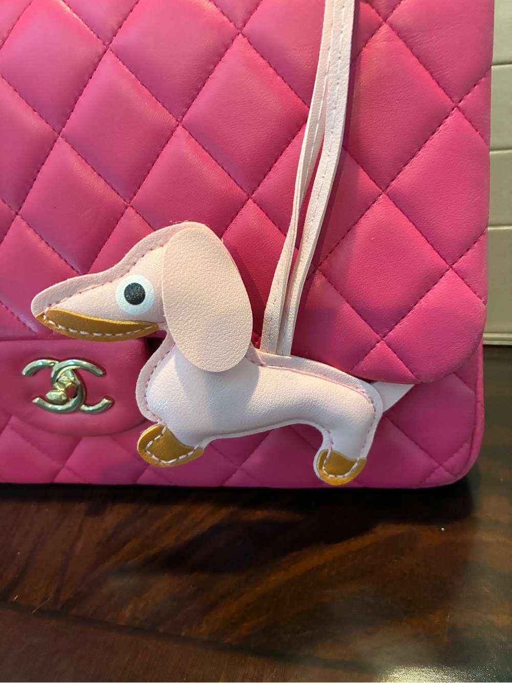 Three Dachshund Charms ( choose colors before I ship)